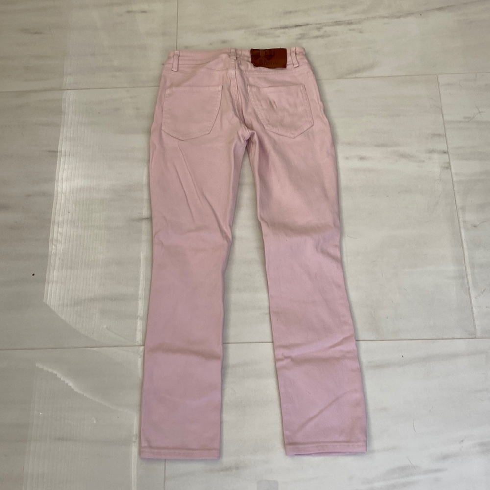 RED Valentino blush denim jeans straight leg